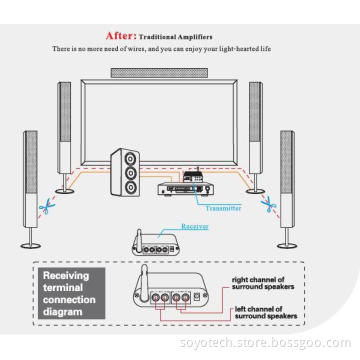 Wireless Amplifier for Home Theatre